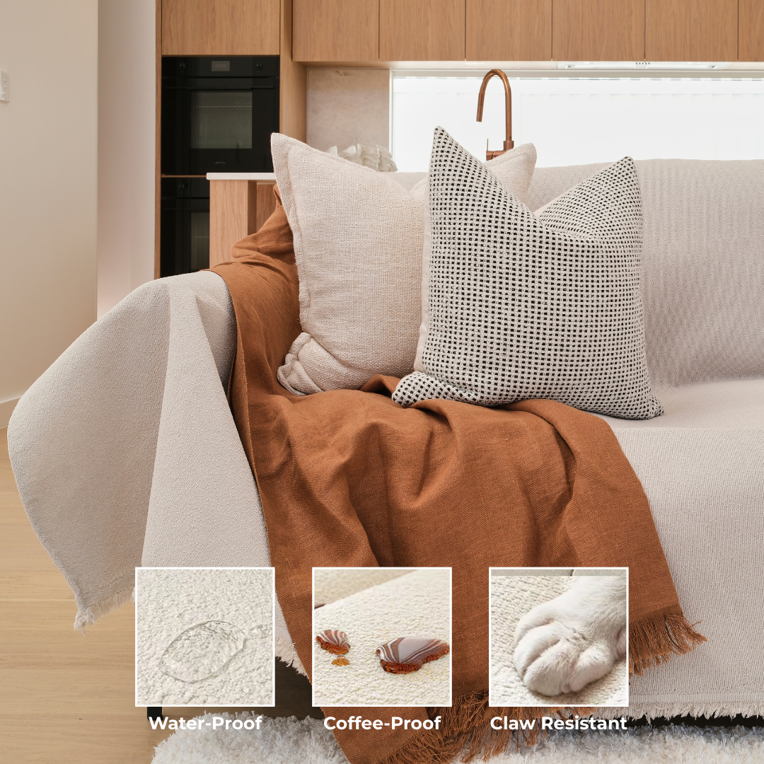 The Couch Throw Protector - Performance+ Boucle