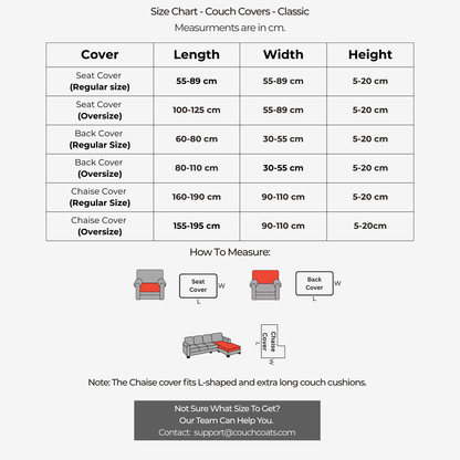 Couch Covers - Classic