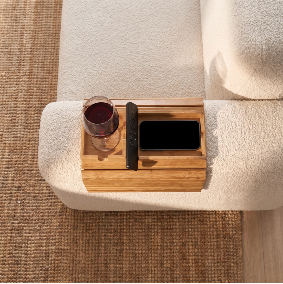 The Arm Rest Tray - Bamboo