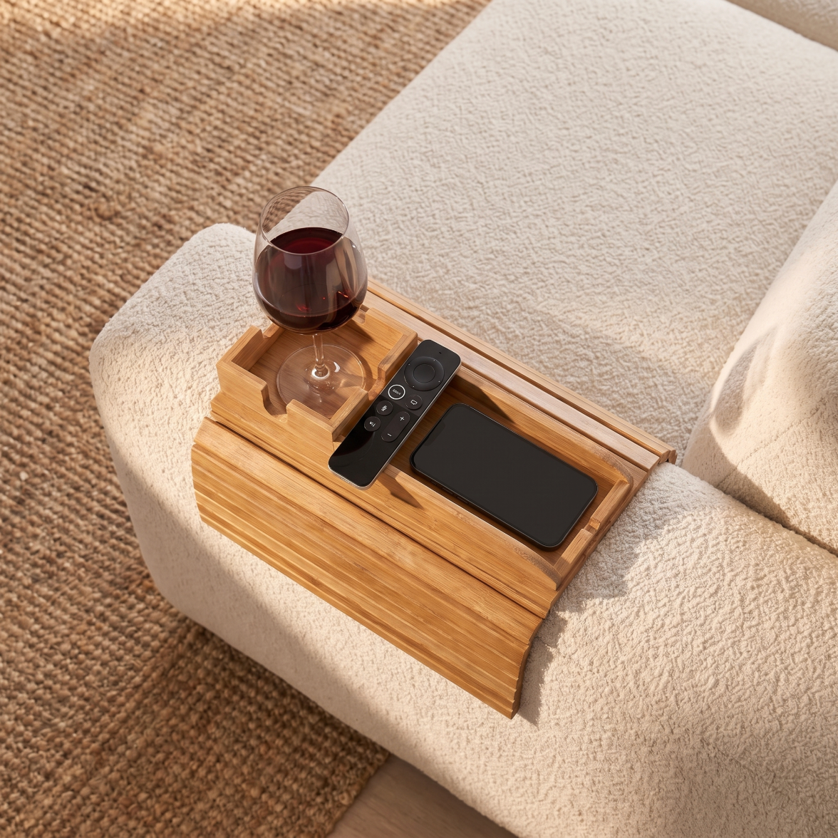 The Arm Rest Tray - Bamboo