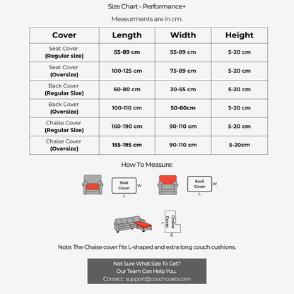 Performance+ Couch Covers